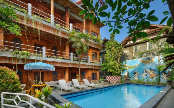swimmingpoll di Hotel Lumbung Sari