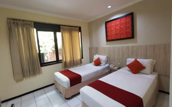 Tampilan Bedroom Hotel di Hotel Sahid Montana Malang