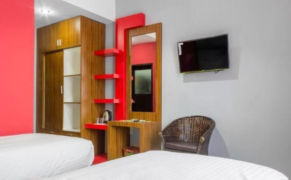 Tampilan Bedroom Hotel di Hotel Syariah Grand Jamee