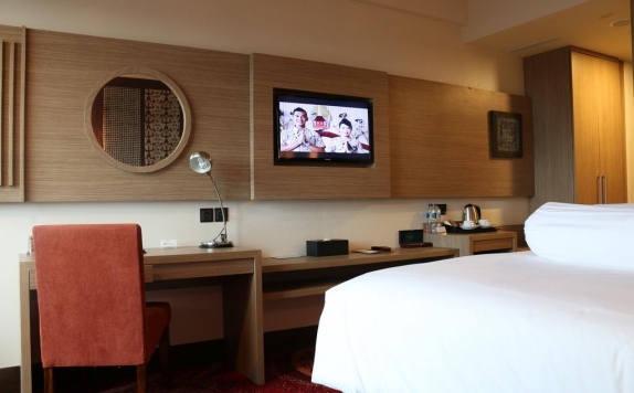 Tampilan Bedroom Hotel di Indoluxe Hotel