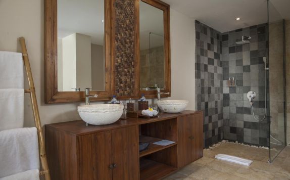 Bathroom di Jannata Resort and Spa