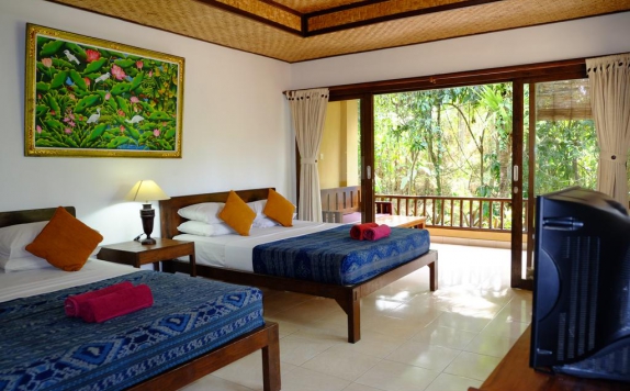 Tampilan Bedroom Hotel di Jati 3 Bungalows