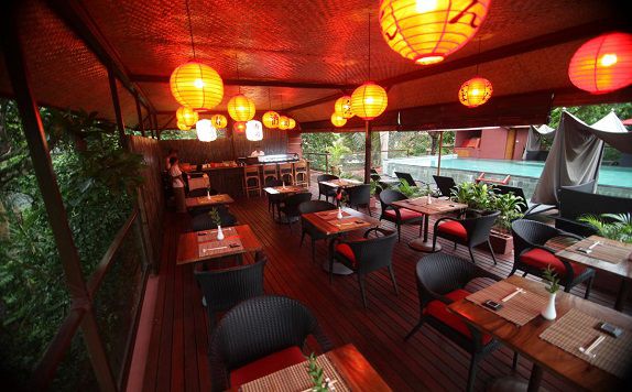 Oishi Restaurant  di Jungle Retreat Ubud (Formerly Jungle Retreat Kupu Kupu Barong)