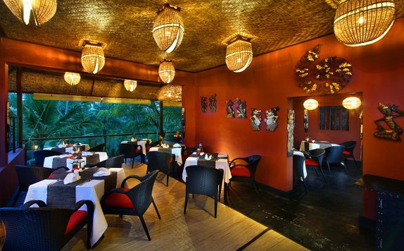 Tamiang Restaurant di Jungle Retreat Ubud (Formerly Jungle Retreat Kupu Kupu Barong)