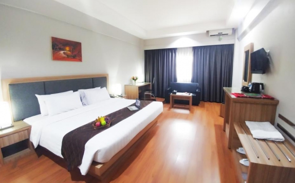 Tampilan Bedroom Hotel di Kapuas Palace Pontianak