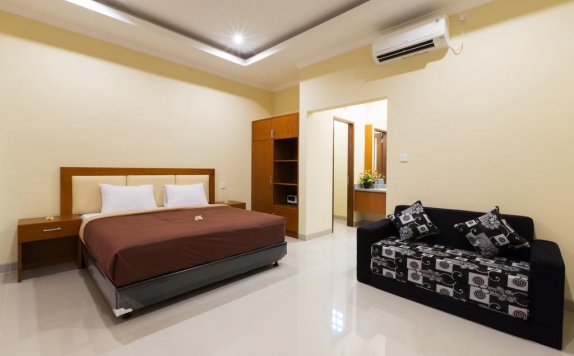 Tampilan Bedroom Hotel di Kubu Petitenget Suite