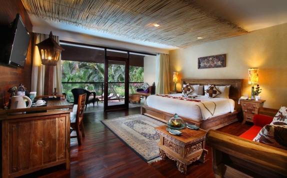 Tampilan Bedroom Hotel di Kupu Kupu Barong Villas and Tree Spa