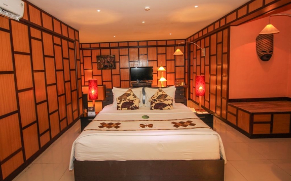 Tampilan Bedroom Hotel di Kupu Kupu Jimbaran