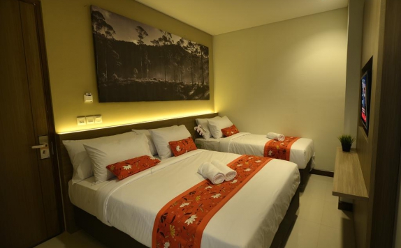 Guest room di Kytos Hotel Bandung
