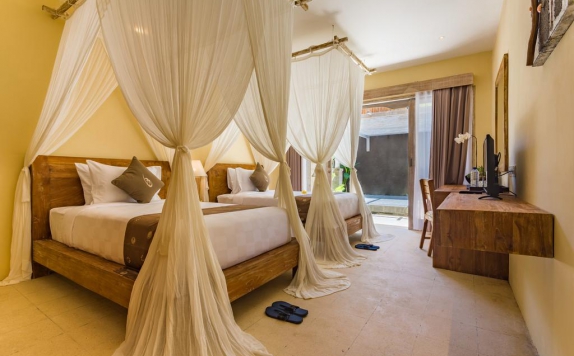 Bedroom di La Berceuse Resort and Villa
