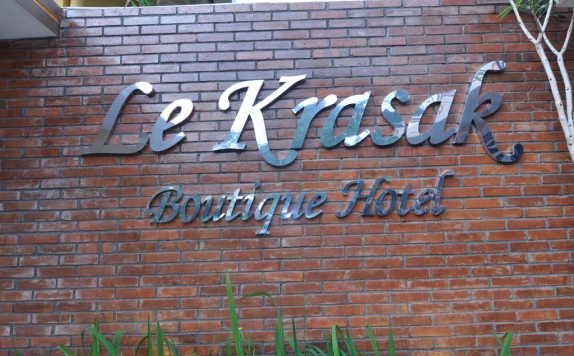 Tampilan Luar di Le Krasak Boutique Hotel