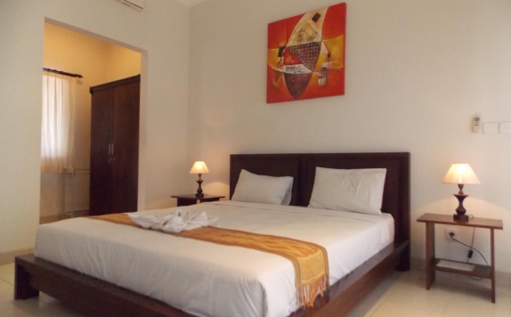 Tampilan Bedroom Hotel di Lili House Ubud Hotel