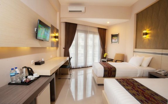 Tampilan Bedroom Hotel di Lombok Raya