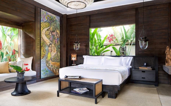 Kamar tidur di Mandapa A Ritz Carlton Reserve