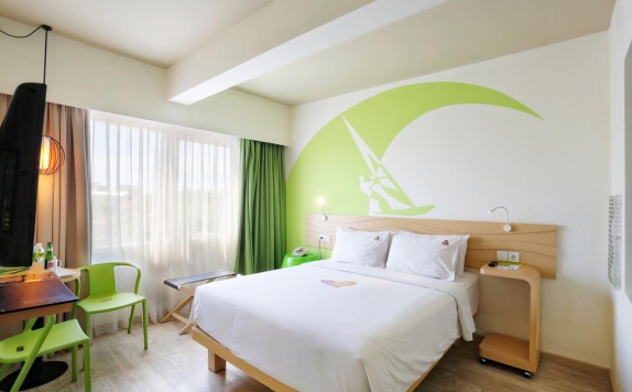 Tampilan Bedroom Hotel di MaxOne Bukit Jimbaran