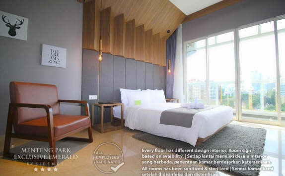 Bedroom Hotel di Menteng Park Exclusive Emerald Tower