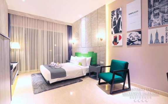 Bedroom Hotel di Menteng Park Exclusive Emerald Tower