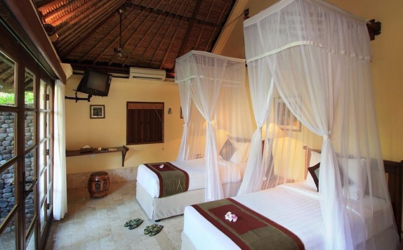 Bedroom di Mimpi Resort Tulamben