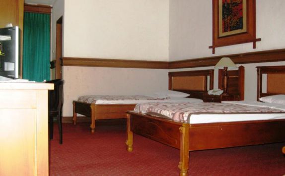 Twin Bed Room Hotel di Mustika Hotel