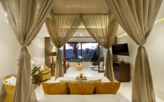 Bedroom di Nandini Bali Jungle Resort & Spa