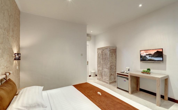 Tampilan Bedroom Hotel di Nipuri Resort & Restaurant