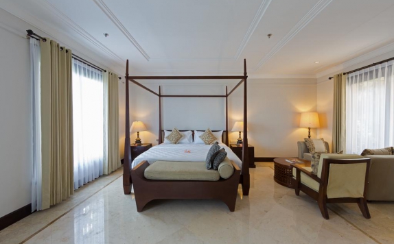 Kamar tidur di Nirwana Villa Estate