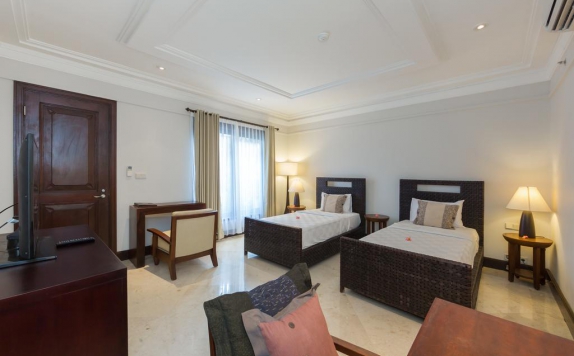 Kamar tidur di Nirwana Villa Estate