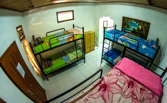 Bedroom di Nusa Garden Bungalow