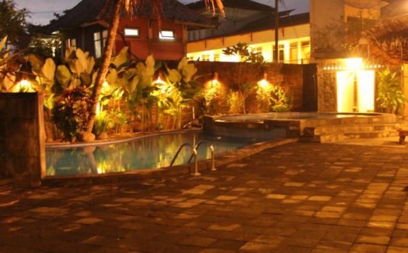 swiming pool di Nyiur Resort Hotel Pangandaran