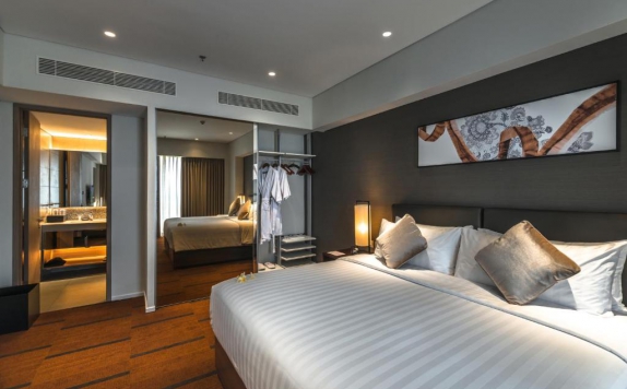 Bedroom di Oakwood Hotel & Residence Surabaya