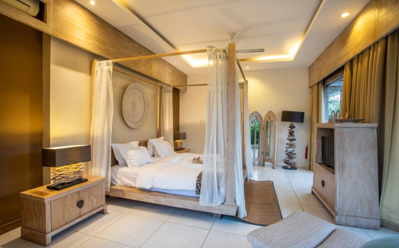 Tampilan Bedroom Hotel di Palmae Villa
