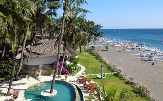 Eksterior di Palm Garden Amed Beach & Spa Resort