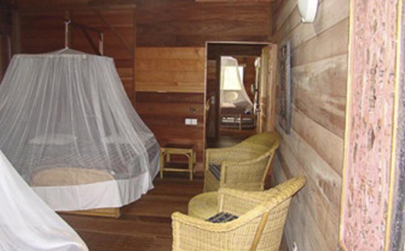 Kamar tidur di Paradiso Village Cubadak