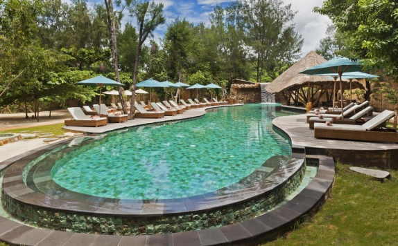 Swimming Pool di Pearl of Trawangan Resort