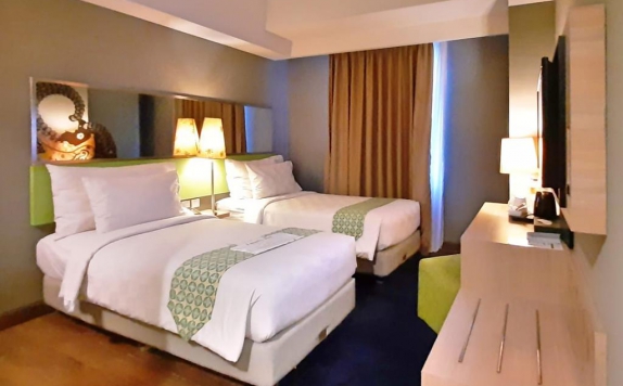 Tampilan Bedroom Hotel di Pesonna Hotel Pekalongan