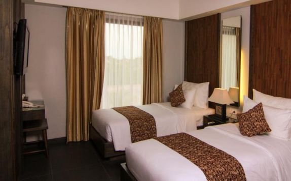 guest room twin bed di PING Hotel