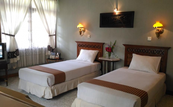 Guest room Twin Bed di Poeri Devata Resort Hotel