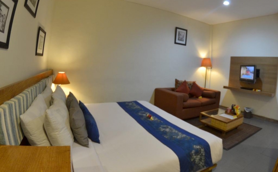 Tampilan Bedroom Hotel di Pondok Sari Kuta
