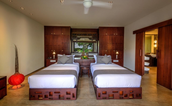 kamar tidur di Private Villas of Bali