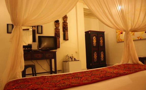 Tampilan Bedroom Hotel di Puri Cendana Resort Bali