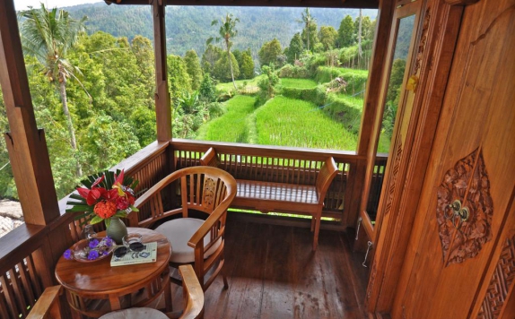 Terrace di Puri Lumbung Cottages
