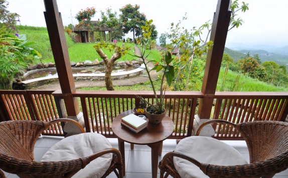 Terrace di Puri Lumbung Cottages