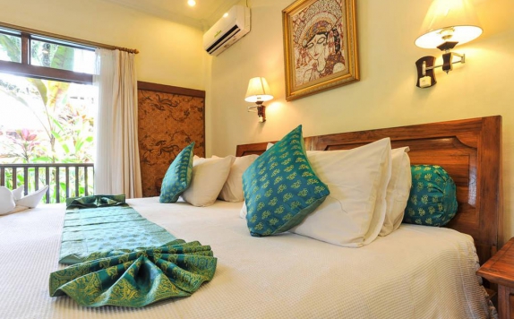 Bedroom di Puri Saraswati Bungalows