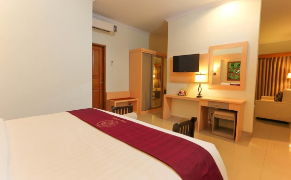 Tampilan Bedroom Hotel di Puri Saron Seminyak