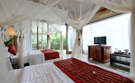Tampilan Bedroom Hotel di Putri Ayu Cottage