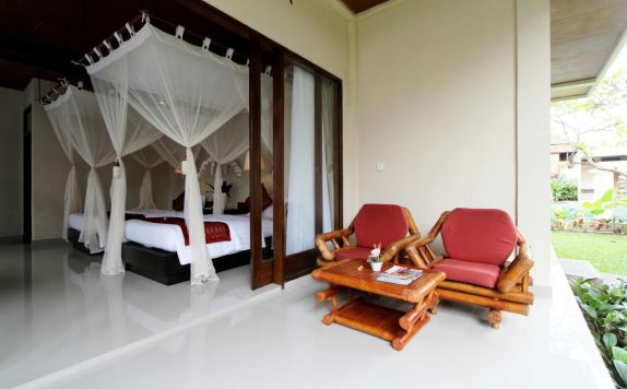 Tampilan Bedroom Hotel di Putri Ayu Cottage