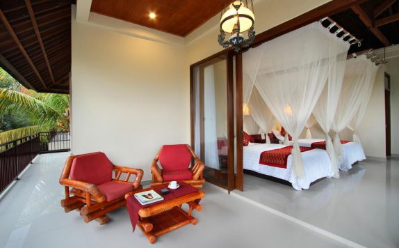 Twin Bed Room Hotel di Putri Ayu Cottage