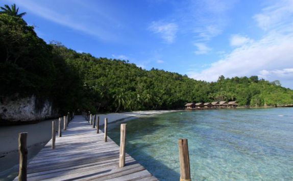 view di Raja Ampat Doberai Eco Resort
