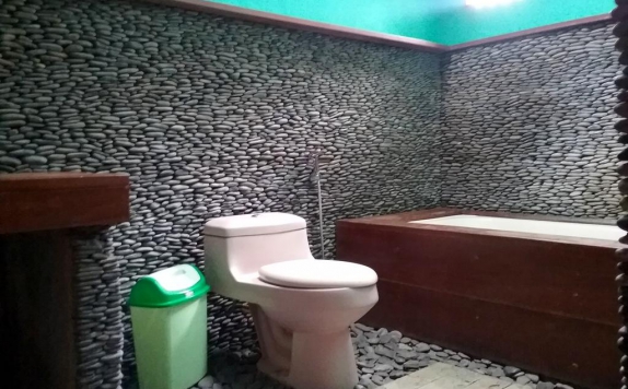 Tampilan Bathroom Hotel di Rona Accommodation