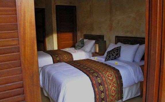 Twin Bed Room di Rumi Villas Bali